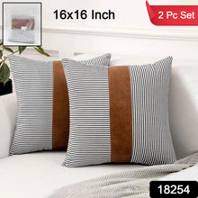 18254 pillow cover 2pc 16x16 inch