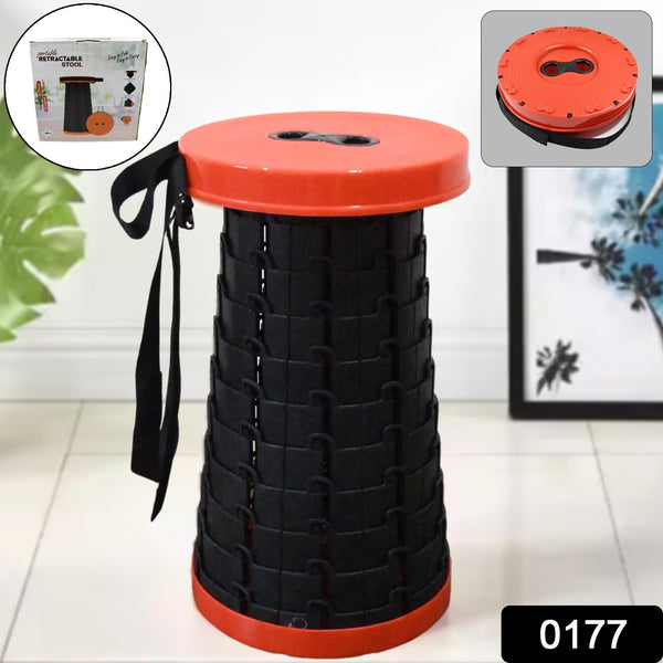 retractable folding stools portable lightweight for indoor and outdoor travel fishing camping garden use