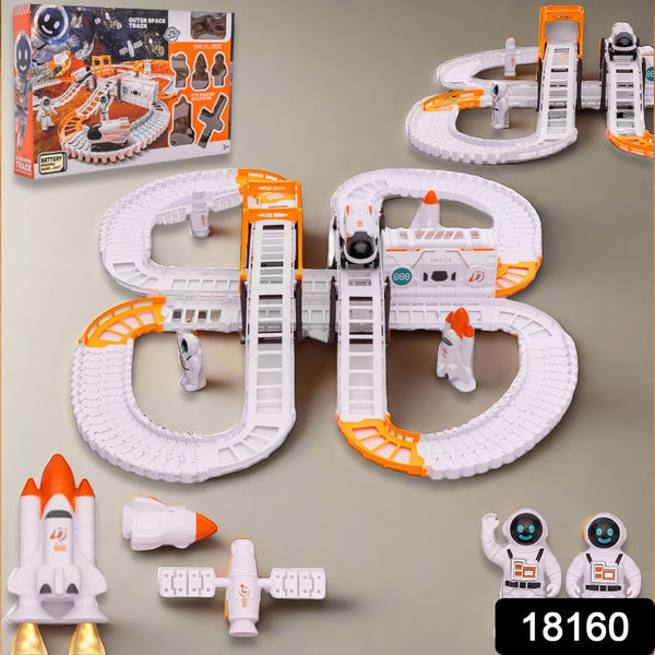 18160 outer space race track set