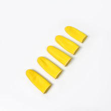 13632 yellow finger protectors caps 5pc