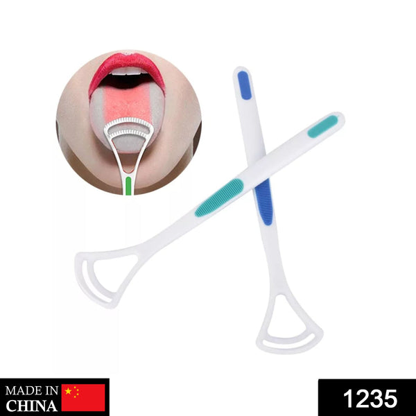 tongue cleaner brush with silica handle
