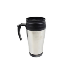 stainless steel vacuum glass insulated glass coffee cupswith lid handle 1 pc