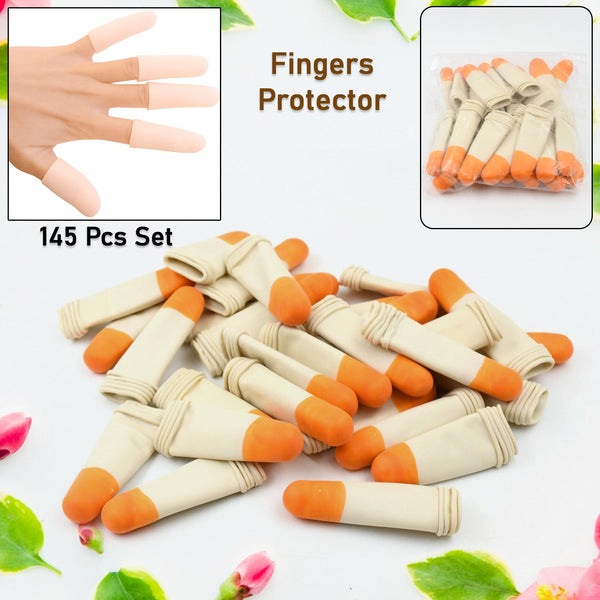 13629 white finger protectors caps 145pc
