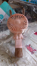 17718 portable small fan handheld mini student handheld dormitory class personal fan without battery usb cable operated manual hand press fan 1 pc