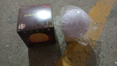3d moon night lamp with stand