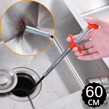 1634 metal wire brush sink cleaning hook sewer dredging device 1