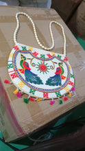 handcrafted cotton embroidered shoulder bag for girls