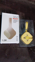 3 in 1 charger cable retractable type