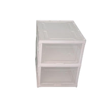 stackable multifunctional storage for clothes foldable drawer shelf basket utility cart rack storage organizer cart for kitchen pantry closet bedroom bathroom laundry 2 layer 1 pc