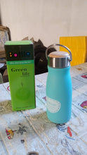stainless steel water bottle with handle
