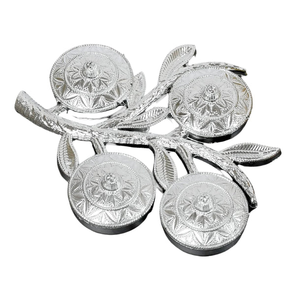 tree shape mukhwas serving tray 4 compartments