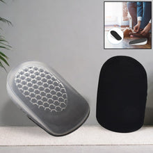 medium 1 pairs silicone heel pads shoes insole