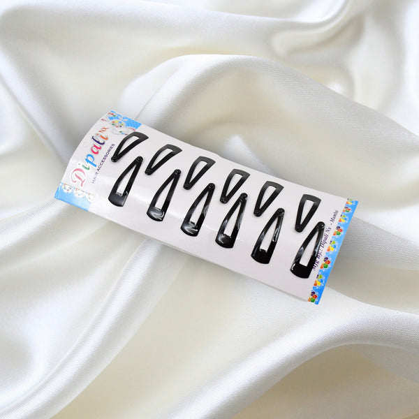 13336 metal tic tac hair clip 12pc
