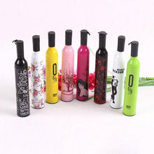 pocket folding wine bottle umbrella