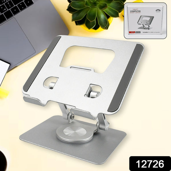 aluminum alloy 360 rotating bracket adjustable laptop stand portable foldable ergonomic laptop support
