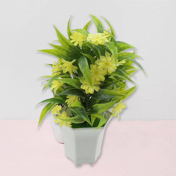 wild artificial flower plants with cute pot flower plant for home office decor tabletop and desk decoration artificial flower for balcony indoor decor plants for living room 1 pc 1