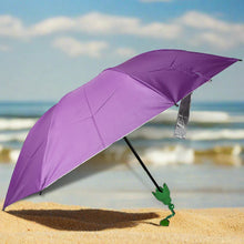 vegetable shaped folding umbrella plastic case creative fashion folding mini sun shade rain umbrella unique umbrella sun uv protection cute design 1 pc