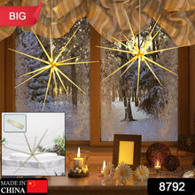 3d gold star hanging decoration star acrylic look hanging luminous star for windows home garden festive embellishments for holiday parties weddings birthday home decoration big