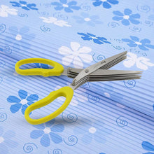 10118 5 blade herb scissor 1pc no3