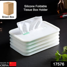 17576 foldable silicone tissue holder