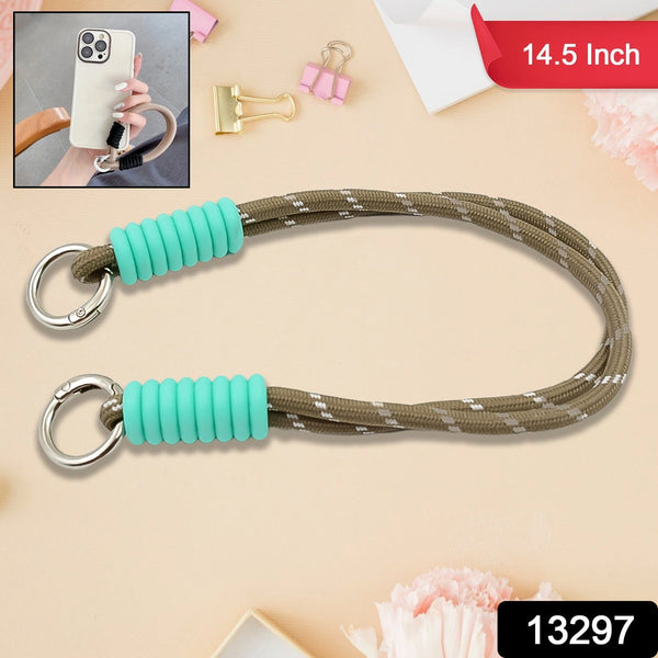 two sided adjustable hand wrist strap for phone 14inch
