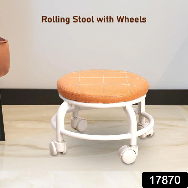 17870 small roller wheel stool