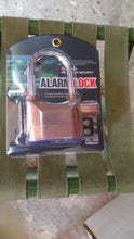 security alarm lock system 3 keys metallic