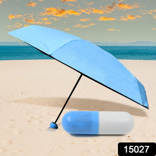 15027 5 fold umbrella n capsule case
