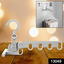 13049 foldable cloth hanger 5 holes