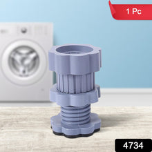 washing machine support anti vibration washing machine support adjustable washer anti vibrasion pads washer dryer pedestals washing machine accessory anti skid pad pvc lifting pad non slip 4 pc set 1pc