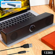 13360 wired plug n play desk speaker