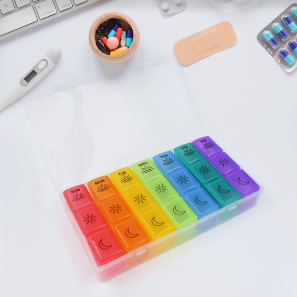 12906 21grid medicine organizer box