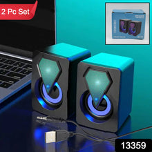 13359 plug n play desk speaker 2pc