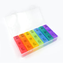 12906 21grid medicine organizer box
