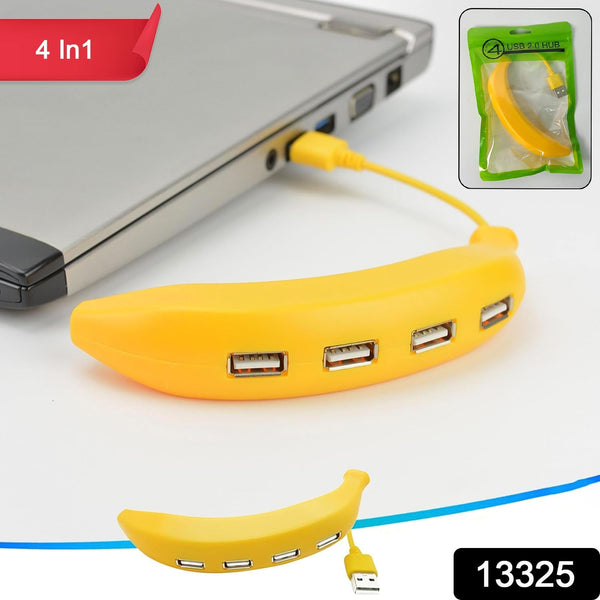 banana shape 4 port usb hub usb splitter