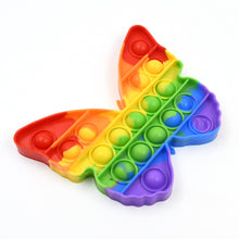 pop fidget toy push pop bubble fidget sensory toy for kids and adults fidget popper stress reliever sensory fidget poppers butterfly car shape 1 pc