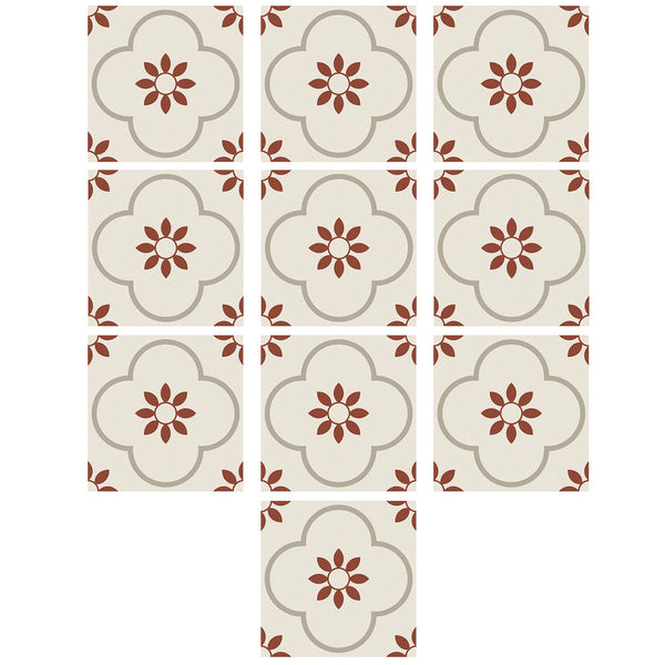 peel and stick floor tiles kitchen bathroom backsplash sticker detachable waterproof diy tile stickers for wall decoration tiles home decoration 8x8 inch 10 pcs set