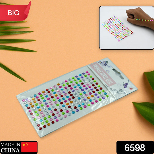 spaceself adhesive multi size shaped shining stones crystals stickers for art craft mobile phone decoration jewelery making school projects creative work