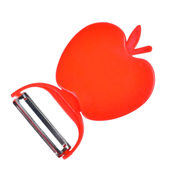 5929 apple shaped folding peeler vegetable peeler for kitchen home fruit peelers great for peeling potato all types of vegetable 1