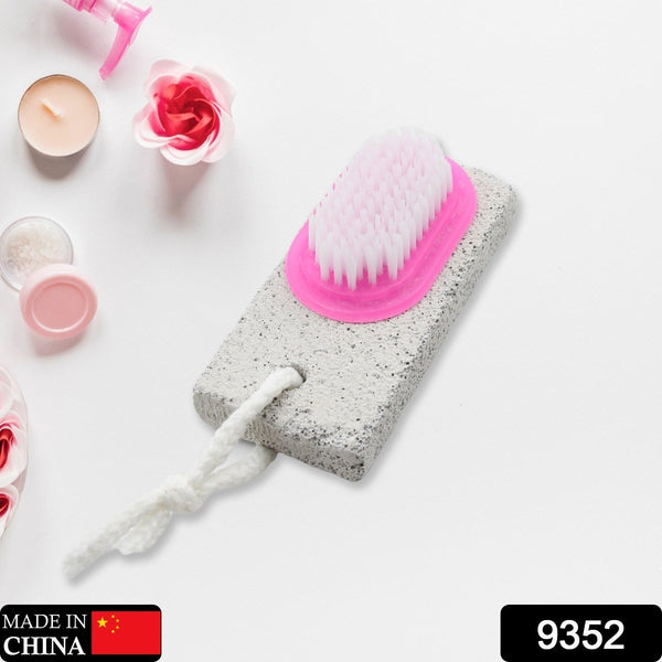 hand and foot brush with pumice stone to remove dead skin callus stone foot scrubber pedicure brush for dead skin