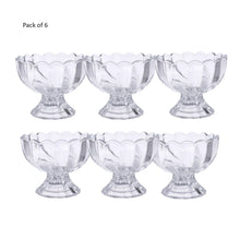 6 piece serving dessert bowl set