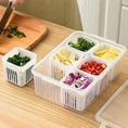 fridge storage boxes freezer storage containers container for kitchen storage set storage in kitchen vegetable storage draining crisper refrigerator food box 1 pc
