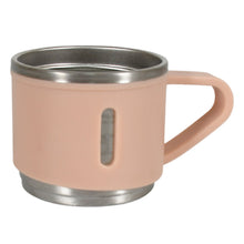 stainless steel vacuum coffee tea cup tea mug hot insulated double wall stainless steel coffee and milk cup with handle easy to carry coffee cup 1 pc