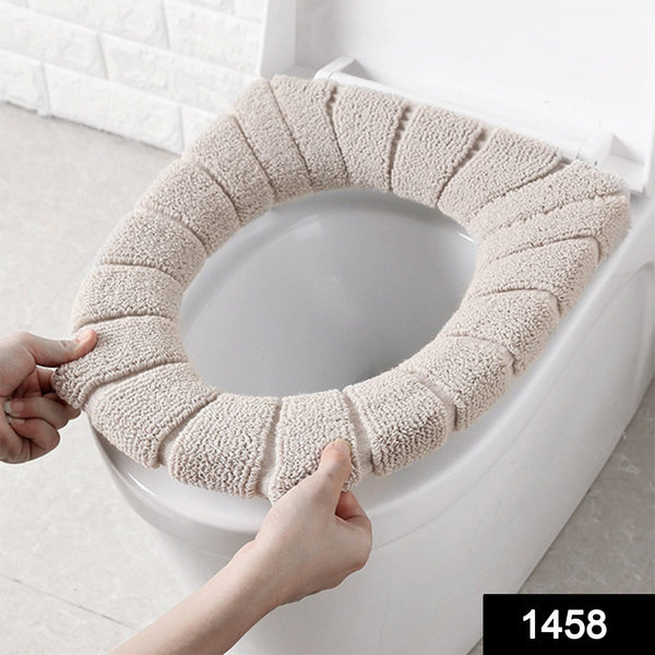 winter comfortable soft toilet seat mat cover pad cushion plush