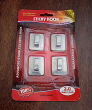 self adhesive hooks heavy duty wall hooks hangers stainless steel waterproof sticky hooks for hanging robe coat towel kitchen bathroom and 3
