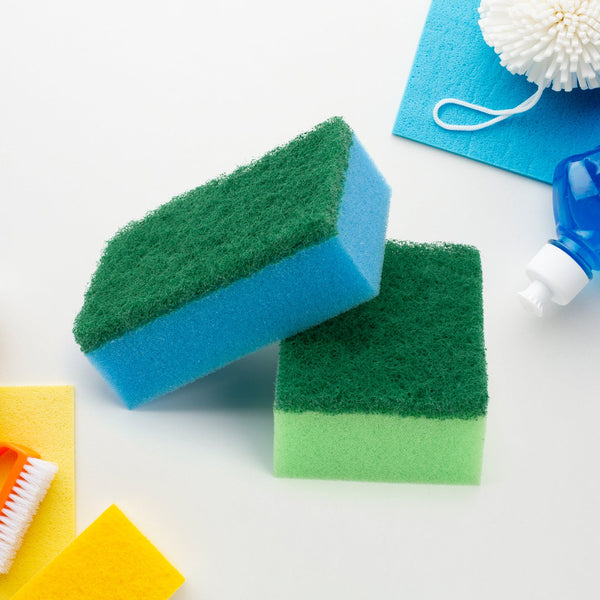 multi purpose medium 2 in 1 color scratch scrub sponges sponge wear resistance dish washing tool high friction resistance furniture for refrigerator sofa for kitchen household 1 pc