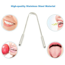 tongue cleaner for kids adults tongue scraper for bad breath maintain oral hygiene for daily use for fresh breath bacteria removal improved taste steel copper tongue cleaner 1 pc