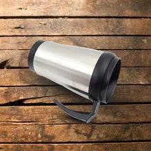 stainless steel vacuum glass insulated glass coffee cupswith lid handle 1 pc