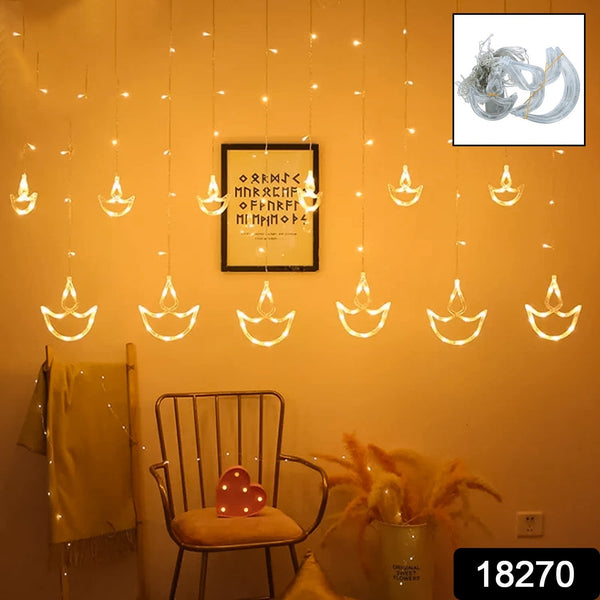 18270 diya light series white 12diya