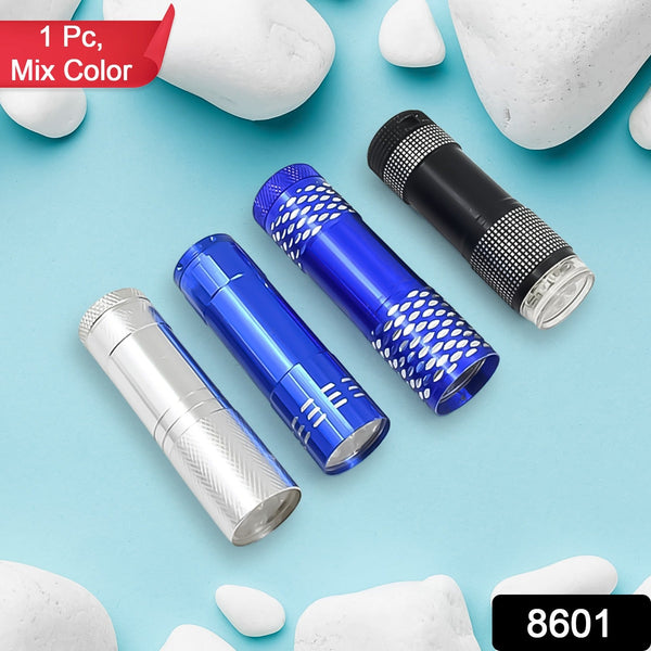 8601 9led pocket torch light 1pc no5